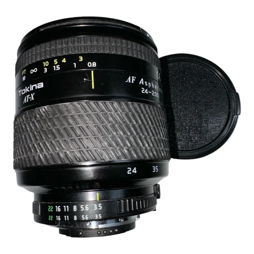 🔥 Tokina AT-X AF Aspherical 24-200mm F/3.5-5.6 72mm for NIkon F Great Shape 🔥